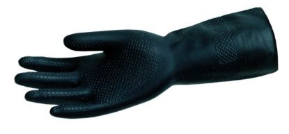 Picture of Mcr Safety 12" Black Neoprene Flocklined 30 Mil St Cuff Part# - 5435Xl