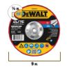 Picture of Dewalt® Grinding Wheels 9 X 1/4X 5/8-11 Xp Ceramic Part# - Dwa8933Fh