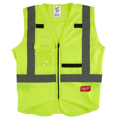 Picture of Milwaukee® Tool Class 2 Hi-Vis Safety Vests S/M Yellow Part# - 48-73-5021