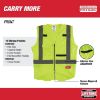 Picture of Milwaukee® Tool Class 2 Hi-Vis Safety Vests L/Xl Yellow Part# - 48-73-5022