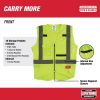 Picture of Milwaukee® Tool Class 2 Hi-Vis Safety Vests 2X/3X Yellow Part# - 48-73-5023