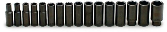 Picture of Wright Tool 1/2"Dr 16Pc Impact Metric Socket Set Part# - 467