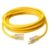 Picture of Southwire 25' 12/3 Sjtw Yellow Extension Cord Lighted End Part# - 2587Sw8802