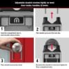 Picture of Master Lock® 2-7/8" (72Mm) Wd Set Your Own Combo Univ Lockbx Part# - 5420D