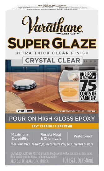 Picture of Rust-Oleum® Rust-Oleum Parks Super Glaze Clear  1 Quart Kit Part# - 241352