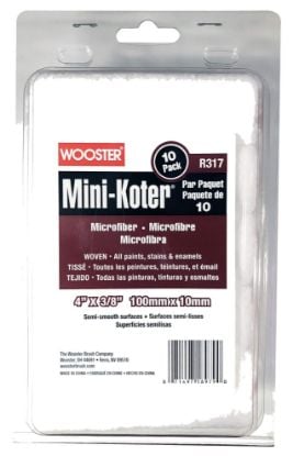 Picture of Wooster 4" Mini-Koter Microfibr3/8 10Pk Mini Rlr Case=6 Part# - 00R1170040