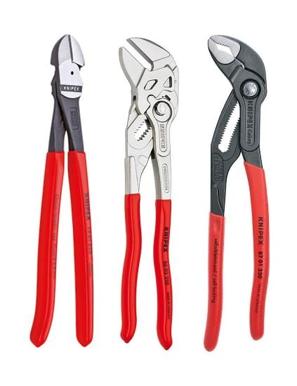 Picture of Knipex 3 Pc. 10" Pliers Set Part# - 9K0080117Us