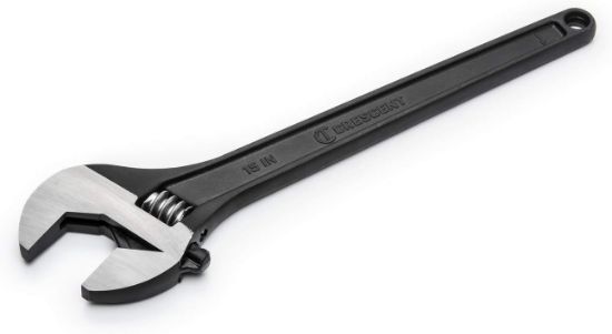 Picture of Crescent® Wrench Black Adj Taperedhandle 15" Part# - At215Bk