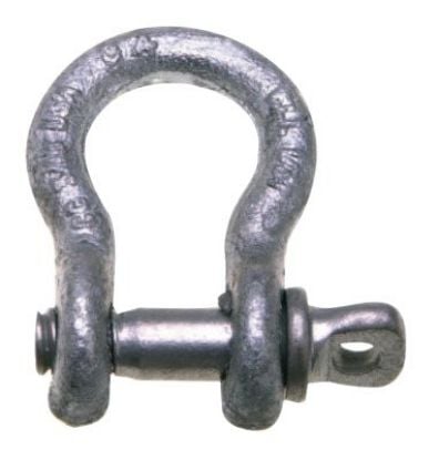 Picture of Campbell® 419 1" 8-1/2T Anchor Shackle W/Screw Pin Carbon Part# - 5411635