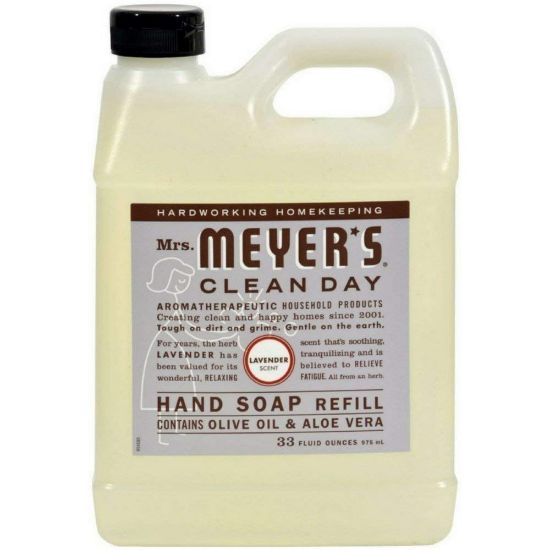 Picture of Mrs. Meyer'S Clean Day Mmcd Handsoaprefill Lavender 33Floz/6Us Part# - 651318