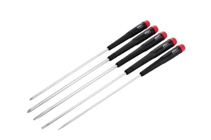 Picture of Wiha Tools 5 Pc Prec Slotted And Phillips Screwdriver St Part# - 26192