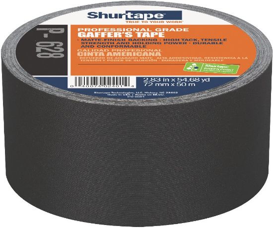 Picture of Shurtape P-628 3"X55Yds Professional Gaffers Tape Part# - 181204