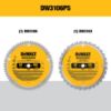 Picture of Dewalt® Construction 10" Combo Pack (Dw3106 &Amp; Dw3103 Part# - Dw3106P5