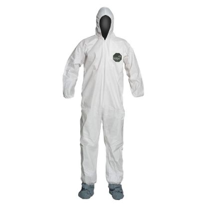 Picture of Dupont Dupont Proshield 50 Coverall St/Ard Fit Hd El Wh Part# - D15544928