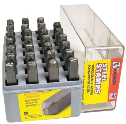 Picture of C.H. Hanson® 1/4" Heavy Duty Steelletter Set Part# - 21051