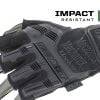 Picture of Mechanix Wear® Mw Fingerless M-Pact Glove  Large  Black Part# - Mfl-55-010