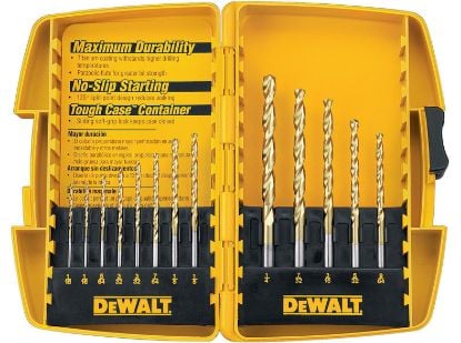 Picture of Dewalt® 13-Pc Titanium Drill Part# - Dw1363