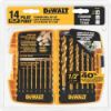 Picture of Dewalt® 14Pc Titanium Pp Drill Bit Set W/1/2" Part# - Dw1354