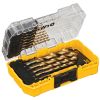 Picture of Dewalt® 14Pc Titanium Pp Drill Bit Set W/1/2" Part# - Dw1354