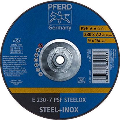 Picture of Pferd 9 X 1/4 X 5/8-11 T27 Gwa24 L Psf-Inox Part# - 61007