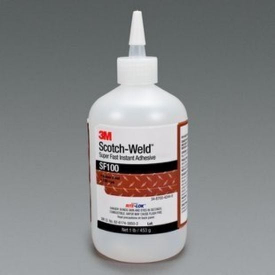 Picture of 3M™ Scotch-Weld Super Fast Int Adh Sf100  500 G Btl Part# - 7100039208