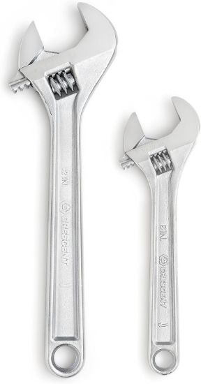 Picture of Crescent® Adjustable Wrench Set 8"& 12" Chrome Part# - Ac2812Vs