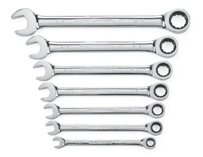 Picture of Gearwrench® 7 Pc Sae Ratcheting Wrench Set Part# - 9317