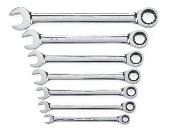 Picture of Gearwrench® 7 Pc Sae Ratcheting Wrench Set Part# - 9317