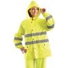 Picture of Occunomix Breathable Rain Jacket Yellow  L  Class 1 Part# - Lux-Trjkt-Yl