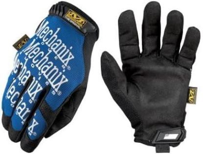 Picture of Mechanix Wear® Large Original Blue Mechanix Glove Part# - Mg-03-010