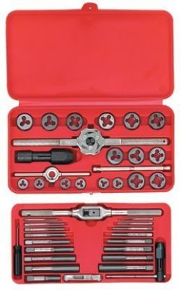 Picture of Irwin® 41Pc Fractional Tap & Hex Die Set Part# - 24606Dc