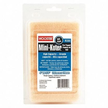 Picture of Wooster 4" Mini-Koter Knit 3/4"10-Pk Mini Rlrs Case=6 Part# - 00R1310040