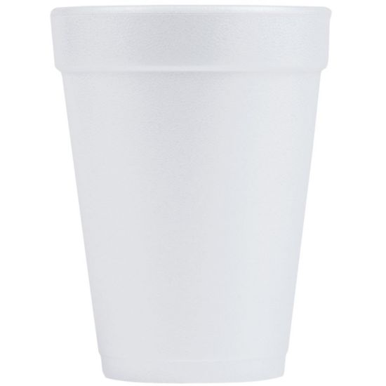 Picture of Dart® Container Corp. Dart 14 Oz Foam Cup Flush Fill Part# - 14J16