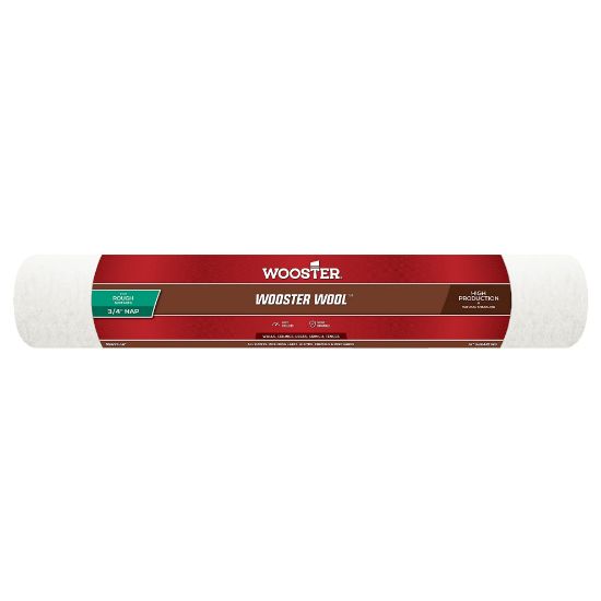 Picture of Wooster 18" Wooster Wool 3/4" Roller Cover Part# - 0Rr6330180