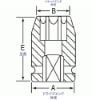 Picture of Grey Pneumatic 1/2" Drive 9 Piece External Star Impact Socket S Part# - 1319Et