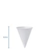 Picture of Dart® Container Corp. 6 Oz. Paper Unprinted Cone Cup 5000/Cs Part# - 6Rb2050