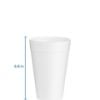 Picture of Dart® Container Corp. Dart Foam Cup 32Oz White Part# - 32Tj32 