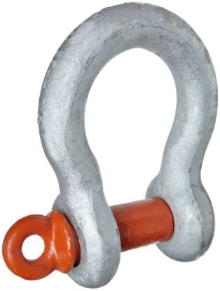 Picture of Cm Columbus Mckinnon 1-1/8" Anchor Shackle Galvanized Screw Pin Part# - M655G