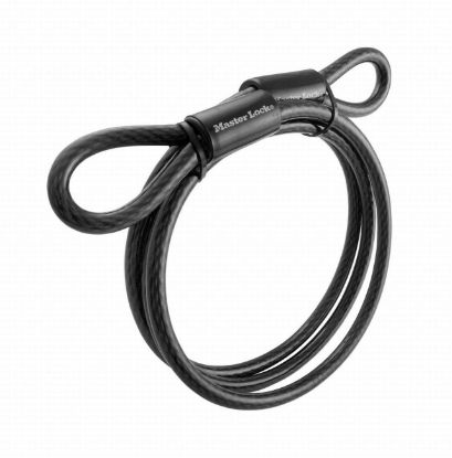 Picture of Master Lock® 6Ft (1.8M)  3/8In (10Mm)Dia. Looped Cable Part# - 78Dpf