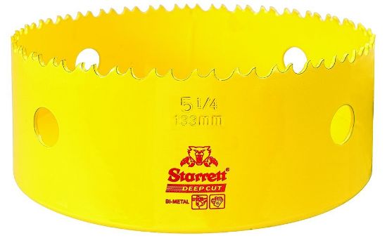 Picture of L.S. Starrett Dch0514-G Hss Deep Cut Hole Saw 5-1/4" 133Mm Part# - 469