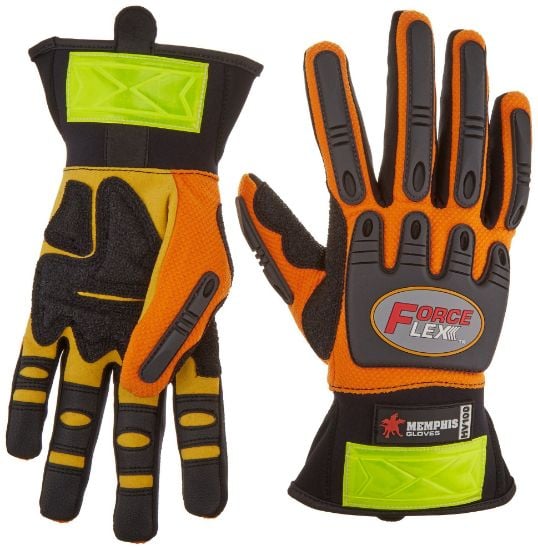 Picture of Mcr Safety Forceflex Hi-Vis Multitask W/Kevlar- Size M Part# - Hv100M