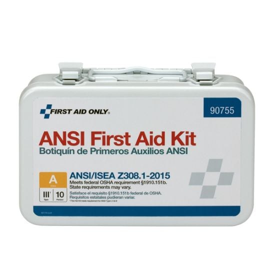 Picture of First Aid Only® 10 Person Bulk Ansi A  Metal Part# - 90755