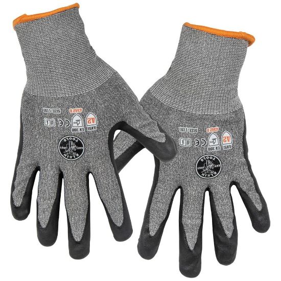 Picture of Klein Tools Work Gloves  Cut Level 2  Touchscreen  Lg Part# - 60185