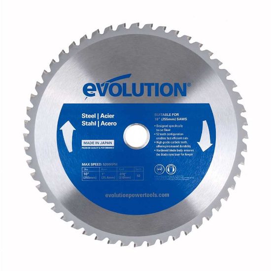 Picture of Evolution Steel Cutting Blade 10" Part# - 10Bladest