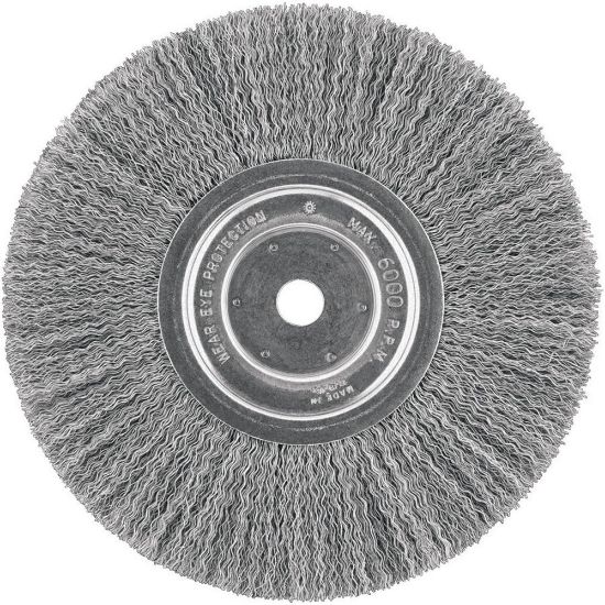 Picture of Dewalt® 8" Crimped Bench Wire Wheel 5/8" Arbor Part# - Dw4907