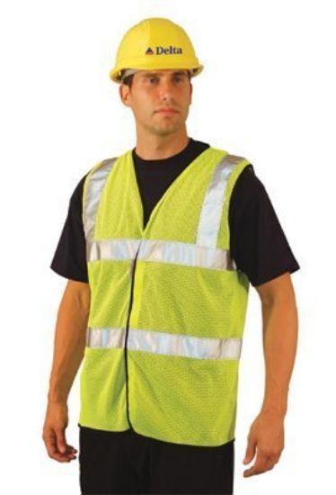 Picture of Occunomix Xl Occulux Ansi Mesh Vest:Orng Part# - Lux-Sscoolg-Oxl