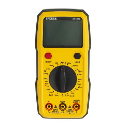 Picture of Sperry Instruments 8 Function Digital Manual Ranging Multimeter Part# - Dm6410