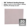 Picture of 3M™ Sand Spnge 4 1/2 X 5 1/2Superfine 20 Sponges/Box Part# - 7000000588