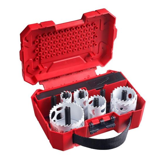 Picture of Milwaukee® Tool 10 Pc Hole Dozer W/Carbteeth  Electr Hl Saw Kt Part# - 49-22-3084