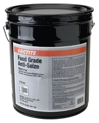 Picture of Loctite® Food Grade Anti-Seize- Metal-Free- 40 Lb Net Wt Part# - 1170163